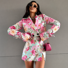 Load image into Gallery viewer, Rosalie Floral Blazer & Skort Co-Ord - Dollhouse-Collection