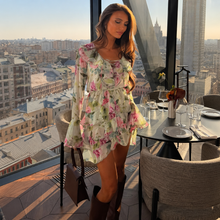 Load image into Gallery viewer, Bloom Romance Ruffle Dress - Dollhouse-Collection