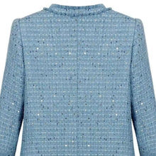 Load image into Gallery viewer, Short blazer with gold buttons, multiple pockets, and a refined design - Dollhouse-Collection