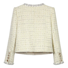 Load image into Gallery viewer, New fashion retro light luxury socialite high-end heavy industry diamond beads temperament small fragrance jacket - Dollhouse-Collection