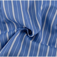 Load image into Gallery viewer, Wrap Skirt Striped Women Two-Piece Set Collared Long Sleeve Shirt With Tie Waist Button Front Casual Matching Outfit - Dollhouse-Collection