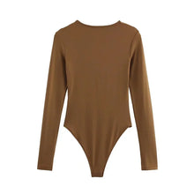 Load image into Gallery viewer, MUJER Black Bustier Bodys for Women Sexy Extreme Bodysuit Women Long Sleeve Bodysuits Woman One Pieces Summer Tops Woman 2025 - Dollhouse-Collection