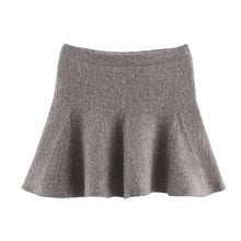 Load image into Gallery viewer, Tuularose Women Knit Dress Sets Gray Aviator Jacket Coat High Waisted Skirt Sets Autumn New Party Office Lady Female Dress Sets - Dollhouse-Collection
