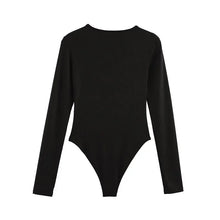 Load image into Gallery viewer, MUJER Black Bustier Bodys for Women Sexy Extreme Bodysuit Women Long Sleeve Bodysuits Woman One Pieces Summer Tops Woman 2025 - Dollhouse-Collection
