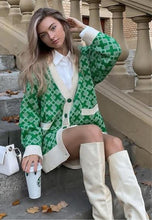 Load image into Gallery viewer, Abbi Cardigan Green Dollhouse-Collection
