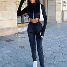 Load image into Gallery viewer, Anastasia lounge set in black Dollhouse-Collection