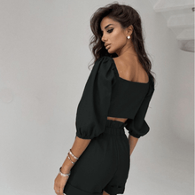 Load image into Gallery viewer, Arabella Coord in Black Dollhouse-Collection