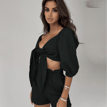 Load image into Gallery viewer, Arabella Coord in Black Dollhouse-Collection