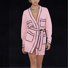 Load image into Gallery viewer, Chantal Cardigan Dress Pink Dollhouse-Collection