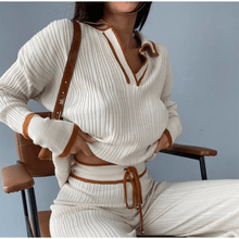 Load image into Gallery viewer, Donna Set with brown trim Dollhouse-Collection