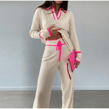 Load image into Gallery viewer, Donna Set with pink trim Dollhouse-Collection