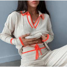 Load image into Gallery viewer, Donna set with tangerine trim Dollhouse-Collection