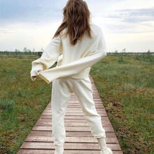 Load image into Gallery viewer, Georgia polo tracksuit in off white Dollhouse-Collection