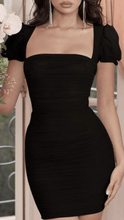Load image into Gallery viewer, If You Please Puff Sleeve Mini Black -  Dollhouse-Collection