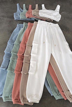 Load image into Gallery viewer, In Love with Loungewear Set in Sand Dollhouse-Collection