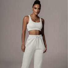 Load image into Gallery viewer, In Love with Loungewear Set in White Dollhouse-Collection