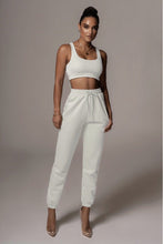 Load image into Gallery viewer, In Love with Loungewear Set in White Dollhouse-Collection