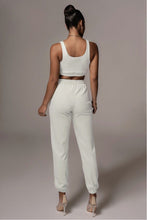 Load image into Gallery viewer, In Love with Loungewear Set in White Dollhouse-Collection