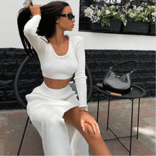 Load image into Gallery viewer, Kimmi 2 piece coord set white Dollhouse-Collection