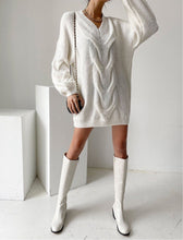 Load image into Gallery viewer, Lucy Over sized jumper dress Dollhouse-Collection