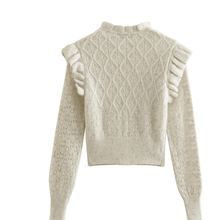 Load image into Gallery viewer, Reece ruffle knit Dollhouse-Collection