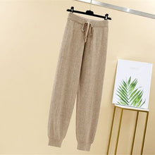 Load image into Gallery viewer, Reese loungewear trousers camel Dollhouse-Collection