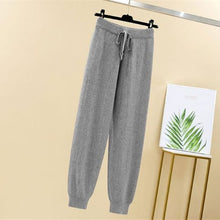 Load image into Gallery viewer, Reese Loungewear trousers in grey Dollhouse-Collection