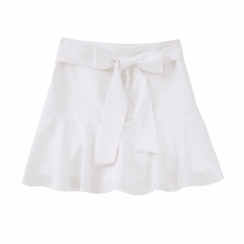 Load image into Gallery viewer, Ruffle hem skirt in white Dollhouse-Collection