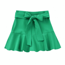 Load image into Gallery viewer, Ruffle skirt in evergreen Dollhouse-Collection