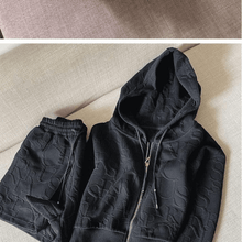 Load image into Gallery viewer, Rylee letter lounge set in black Dollhouse-Collection