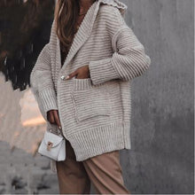 Load image into Gallery viewer, Serena Hooded Knit Beige Dollhouse-Collection