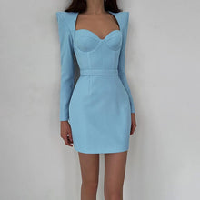 Load image into Gallery viewer, Simmi Sweetheart dress in powder blue Dollhouse-Collection