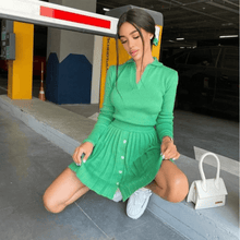 Load image into Gallery viewer, Sophie skirt coord green Coord Dollhouse-Collection