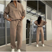 Load image into Gallery viewer, Tabitha Tracksuit in Camel Dollhouse-Collection