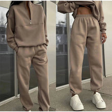 Load image into Gallery viewer, Tabitha Tracksuit in Camel Dollhouse-Collection