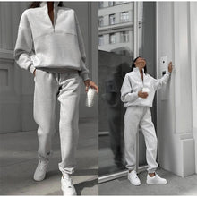 Load image into Gallery viewer, Tabitha Tracksuit in Marl Grey Dollhouse-Collection