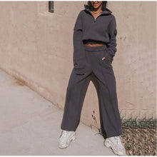 Load image into Gallery viewer, Terrie Tracksuit in Charcoal Dollhouse-Collection