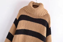 Load image into Gallery viewer, Theresa Tan and Black Striped Jumper Dollhouse-Collection