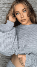 Load image into Gallery viewer, Waffle knit Lounge set Grey - Dollhouse-Collection