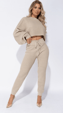 Load image into Gallery viewer, Waffle knit set in beige - Dollhouse-Collection