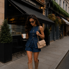 Load image into Gallery viewer, The Aurelia Denim Co-Ord Set -  Dollhouse-Collection
