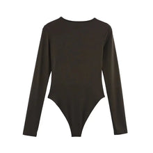 Load image into Gallery viewer, MUJER Black Bustier Bodys for Women Sexy Extreme Bodysuit Women Long Sleeve Bodysuits Woman One Pieces Summer Tops Woman 2025 -  Dollhouse-Collection

