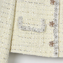Load image into Gallery viewer, New fashion retro light luxury socialite high-end heavy industry diamond beads temperament small fragrance jacket -  Dollhouse-Collection

