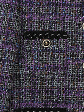 Load image into Gallery viewer, 2025 new fashionable temperament comfortable and elegant Zixia Fairy light luxury tweed jacket -  Dollhouse-Collection
