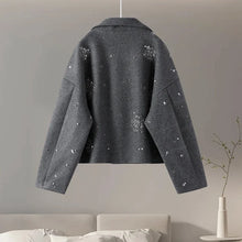 Load image into Gallery viewer, Snowfall Embellished Coatigan
