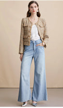 Load image into Gallery viewer, Spring Clothing Autumn Fancy Tweed Jackets Women Coats Long Sleeve Slim Elegant Fashion Tops Brand Designer Jacket Outfit -  Dollhouse-Collection
