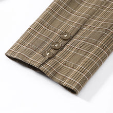 Load image into Gallery viewer, Elegant Stripe Blazer Women Loose Full Sleeve Stand Collar Single Breasted Coats Female 2026 Fashion Spring Outwear Lady -  Dollhouse-Collection

