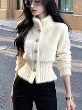 Load image into Gallery viewer, Ivory Icon Cardigan

