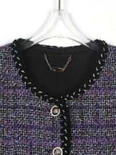 Load image into Gallery viewer, 2025 new fashionable temperament comfortable and elegant Zixia Fairy light luxury tweed jacket -  Dollhouse-Collection

