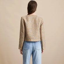 Load image into Gallery viewer, Spring Clothing Autumn Fancy Tweed Jackets Women Coats Long Sleeve Slim Elegant Fashion Tops Brand Designer Jacket Outfit -  Dollhouse-Collection

